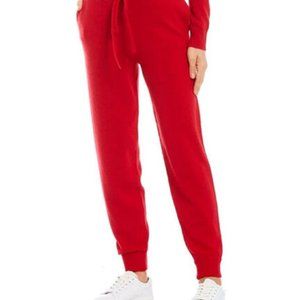 Antonio Melani Candy Apple Luxury Collection Cashmere Coordinating Joggers XL